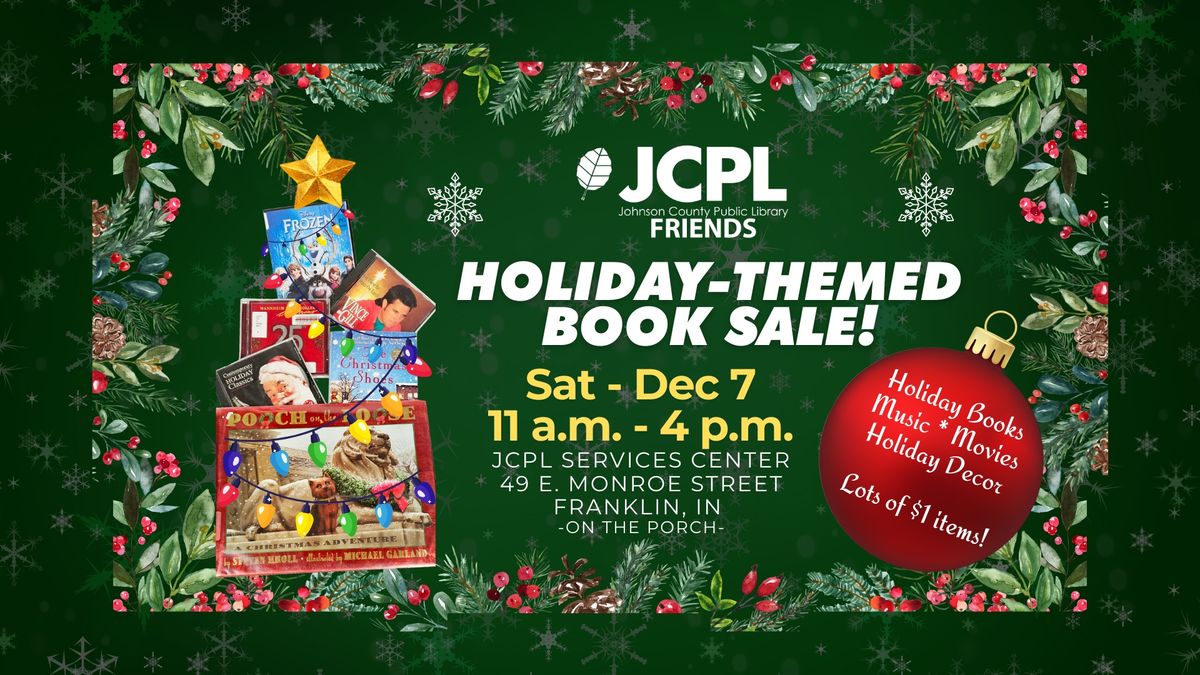 Friends of JCPL Holiday-Themed Book Sale 