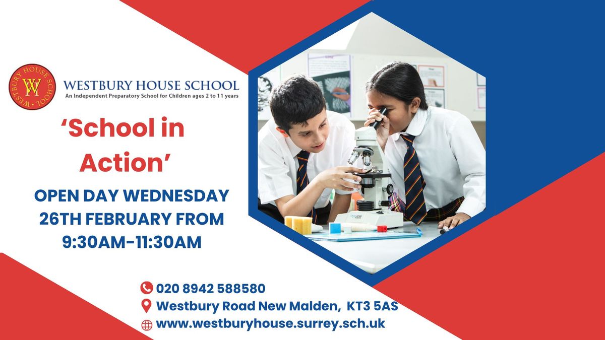 School in Action Open Day