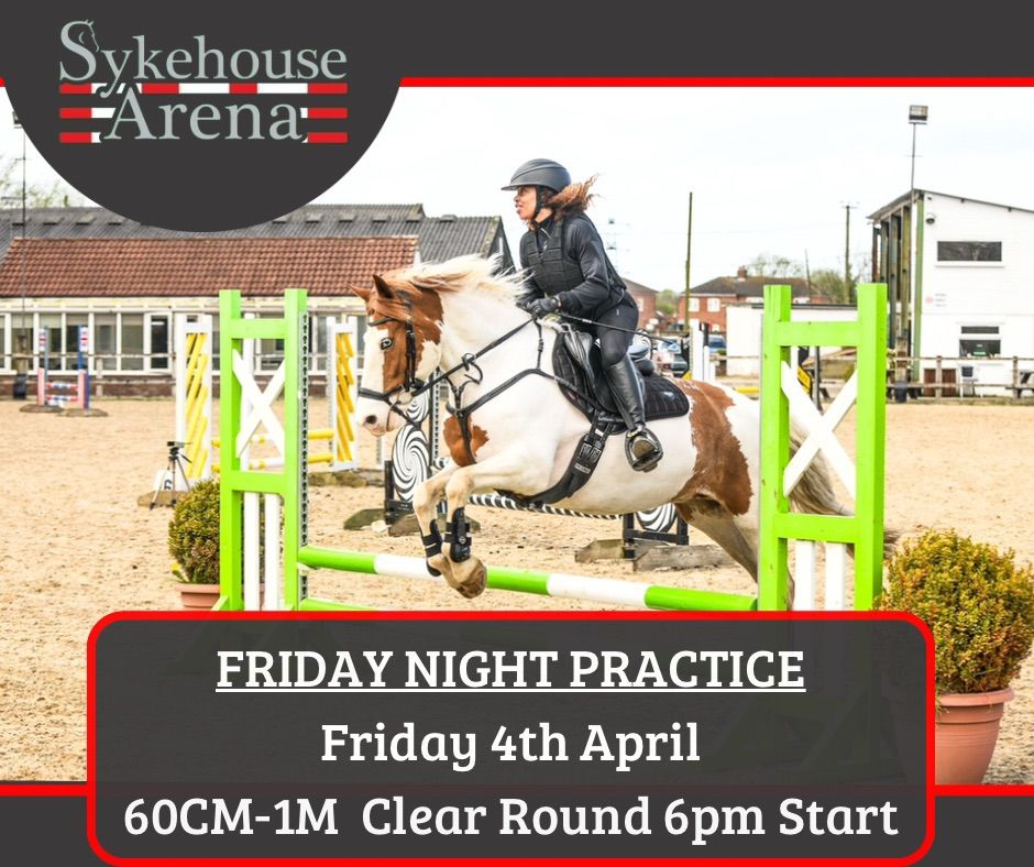 Friday Night Practice Evening, Clear Round from 60cm - 1m