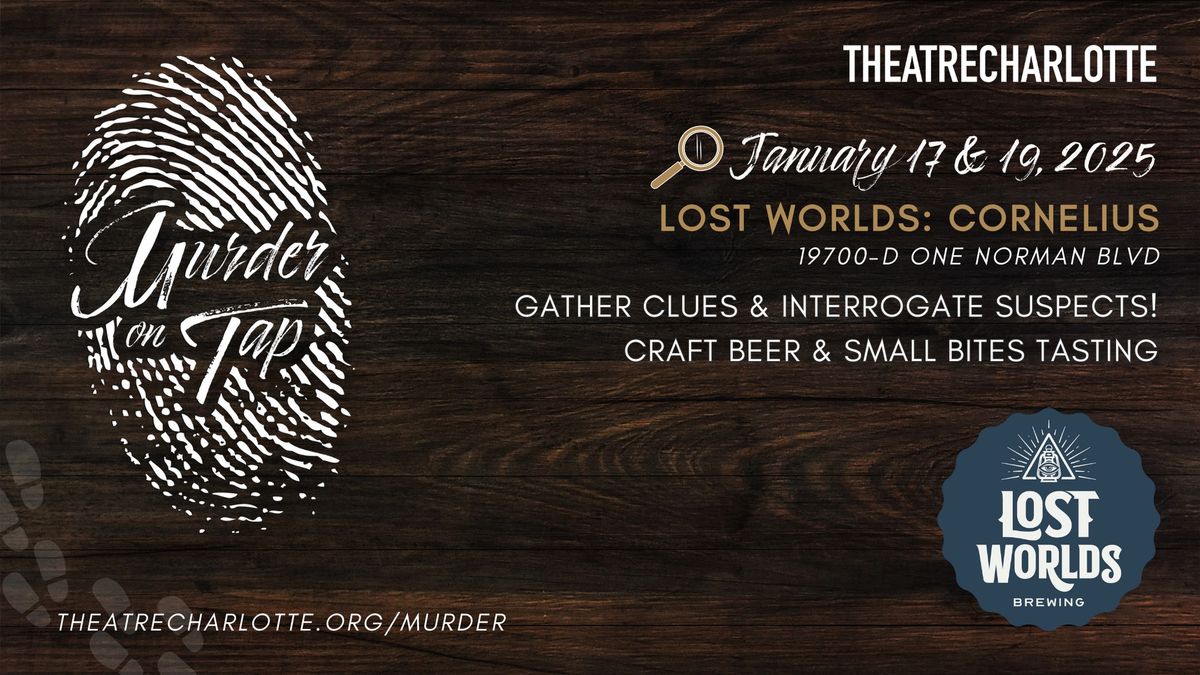 Murder on Tap: Lost Worlds Cornelius