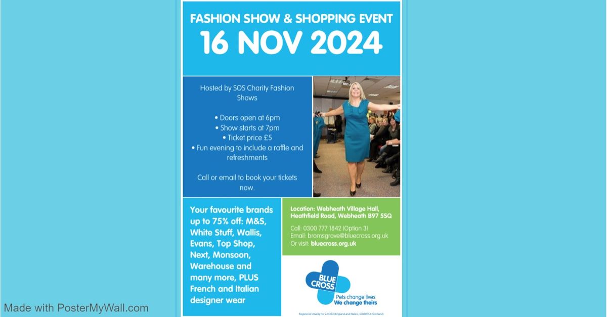 Fashion Show and Shopping Event 16 Nov 2024