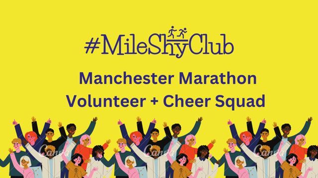 Manchester Marathon Volunteer and Cheer Squad