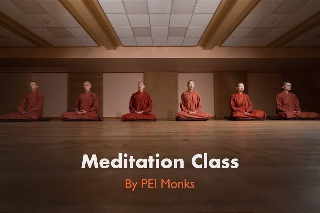 Full - Monks Spring Meditation Class (Pre-registration) 