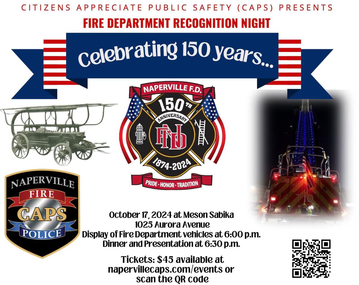 CAPS Fire Department Recognition Night