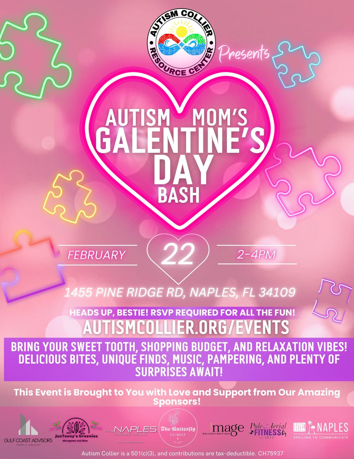 Autism Mom's Galentine's Day Bash!