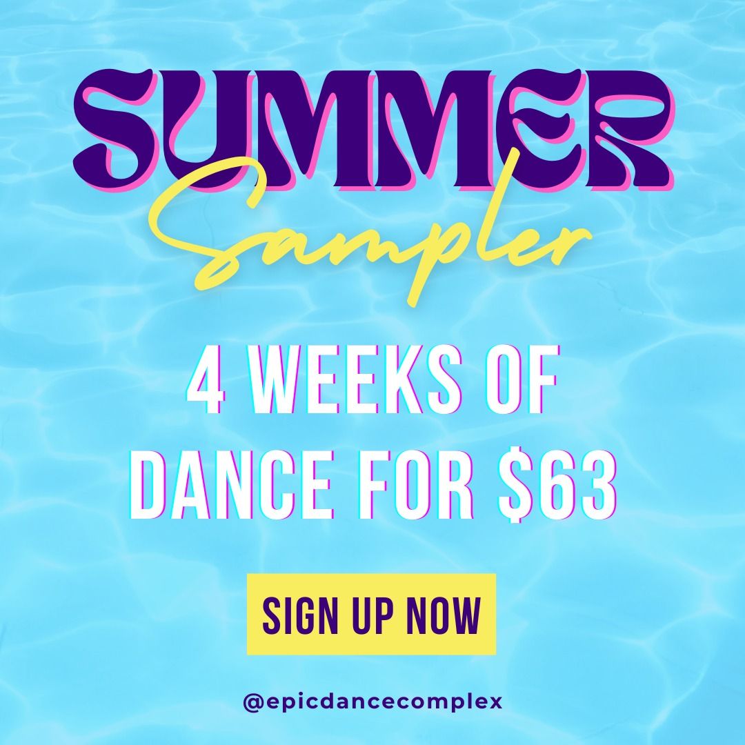 Summer Sampler Dance Classes