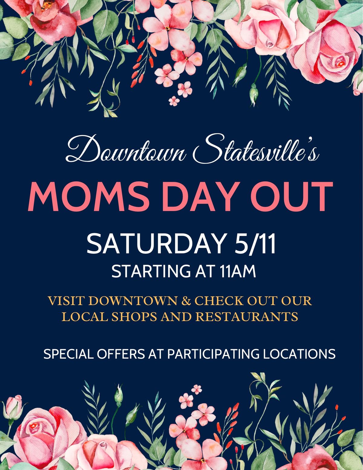 Downtown Statesville\u2019s Moms Day Out