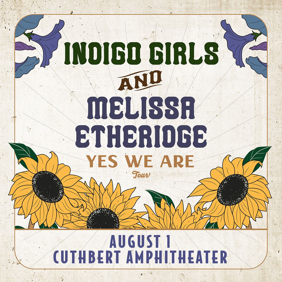 Melissa Etheridge and Indigo Girls at Cuthbert Amphitheater