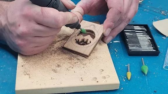 Intro to Wood Carving using Rotary Tools 