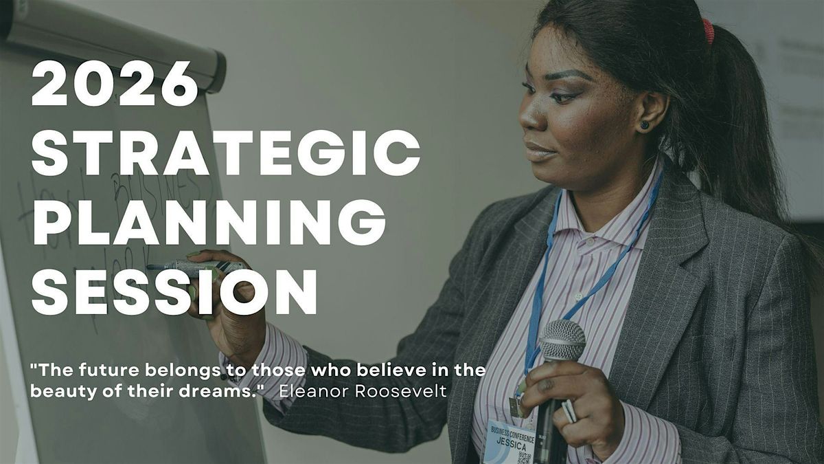 2026 Strategic Planning Session for Micro-Business Owners