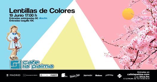Concierto Lentillas de Colores. Madrid.