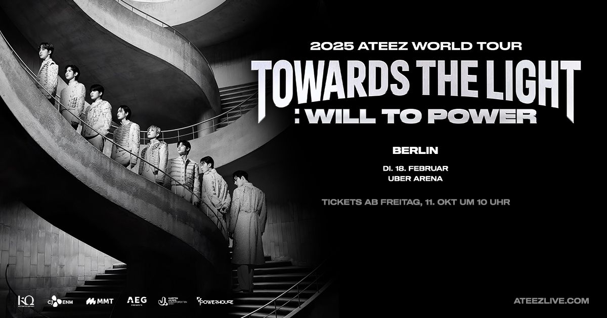 2025 ATEEZ WORLD TOUR [TOWARDS THE LIGHT : WILL TO POWER] IN EUROPE | Berlin