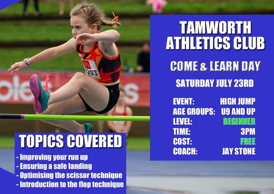 COME & LEARN HIGHJUMP - Beginners Session