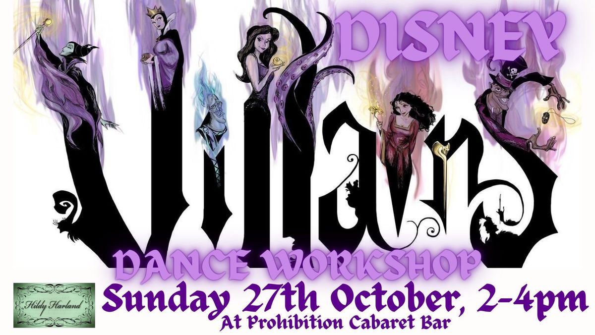 Disney Villain Halloween Dance Workshop