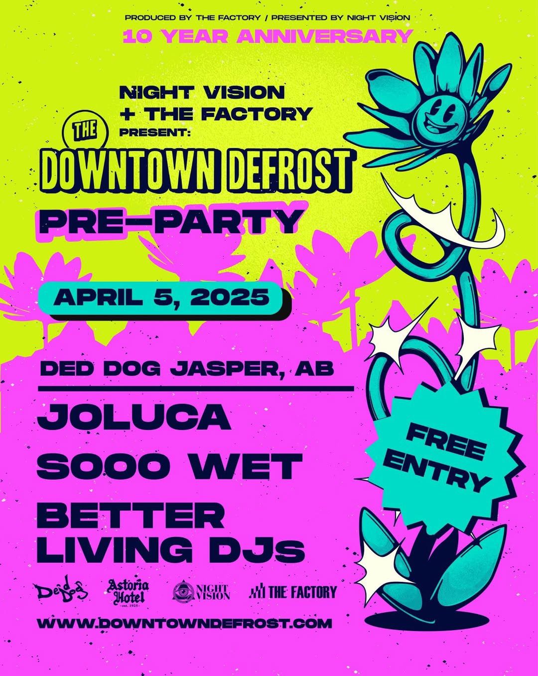 Downtown Defrost PreParty