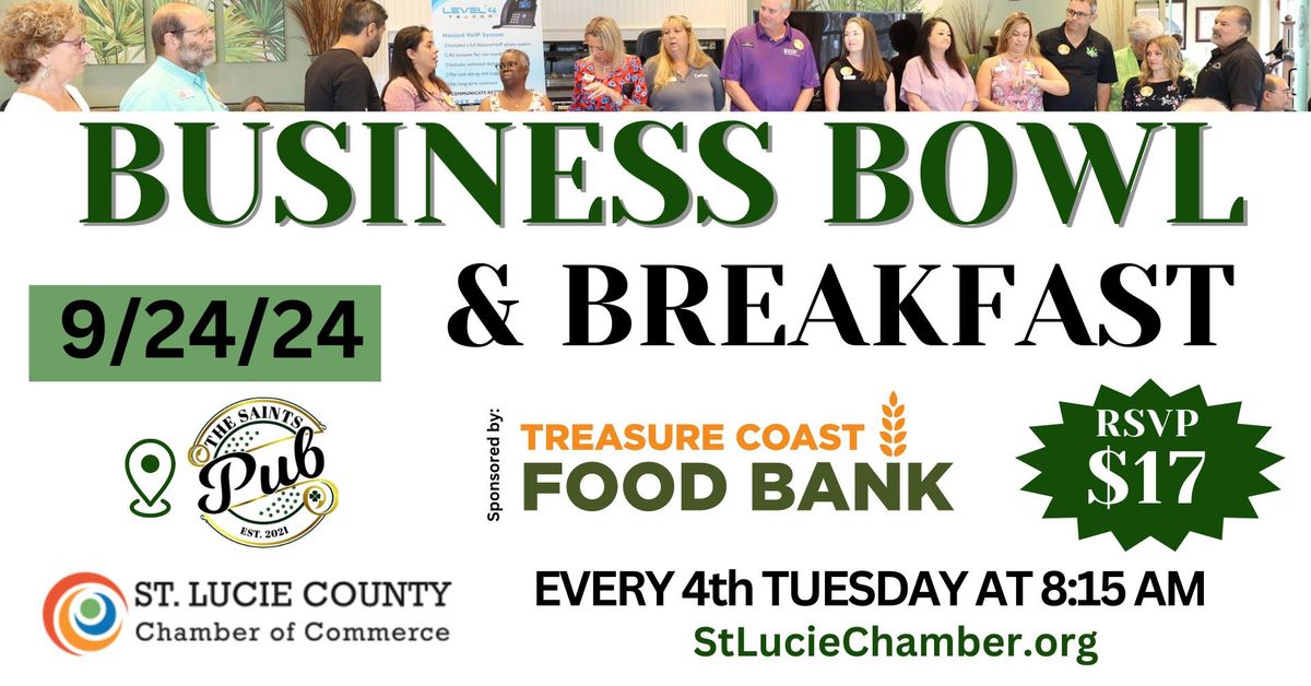 Business Bowl & Breakfast 