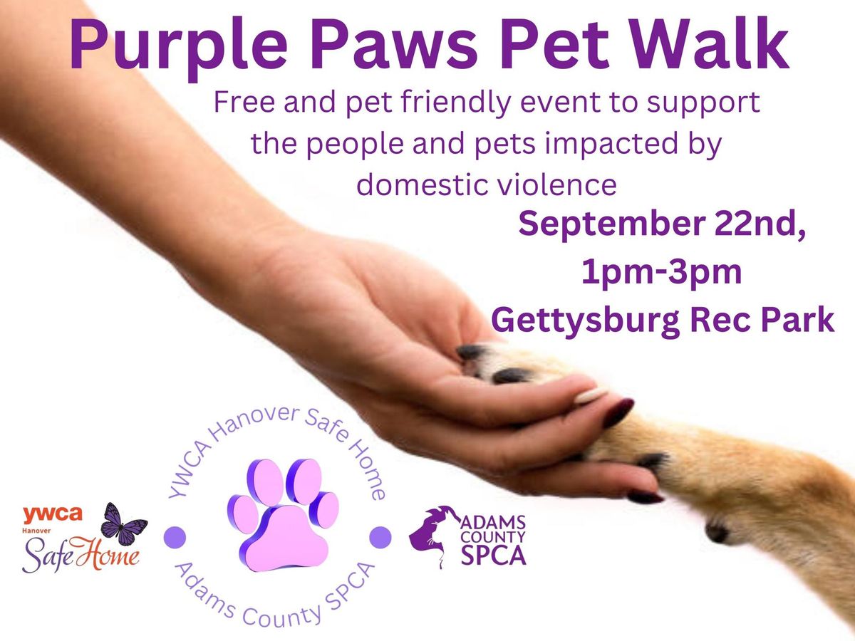 Purple Paws Pet Walk