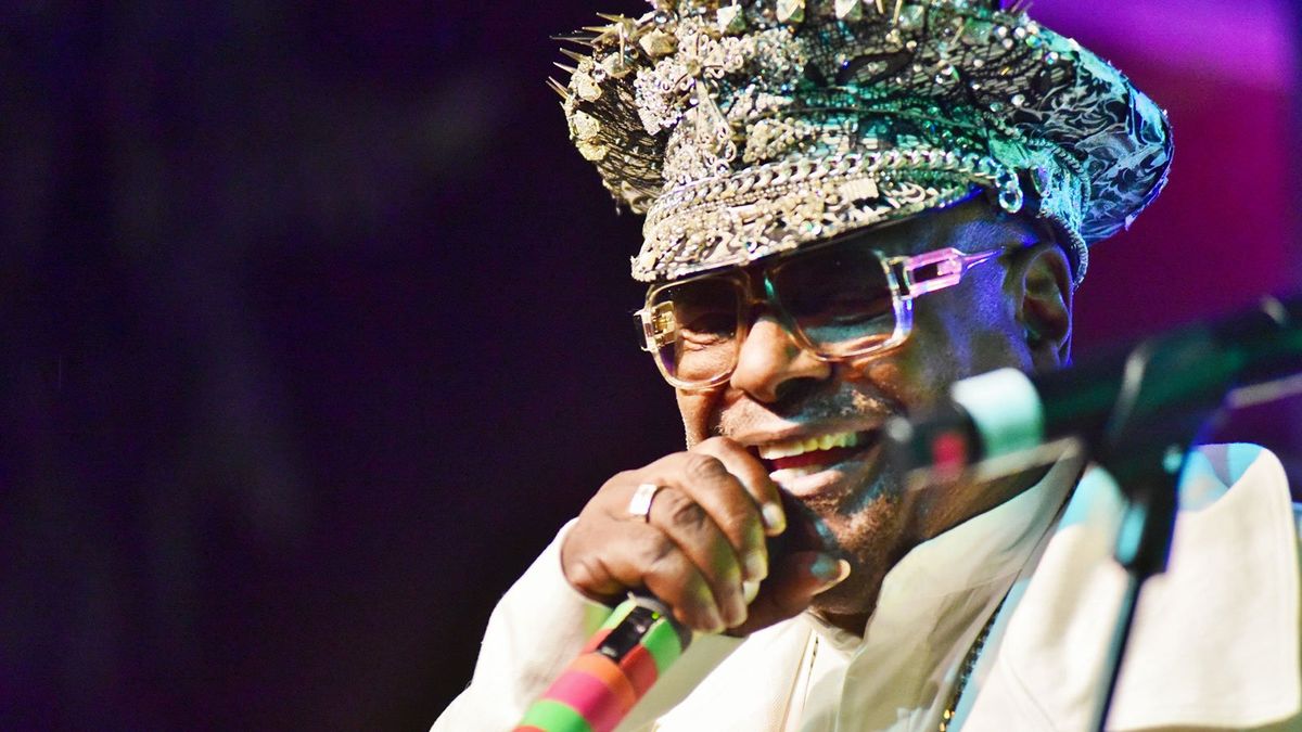 George Clinton with Parliament Funkadelic