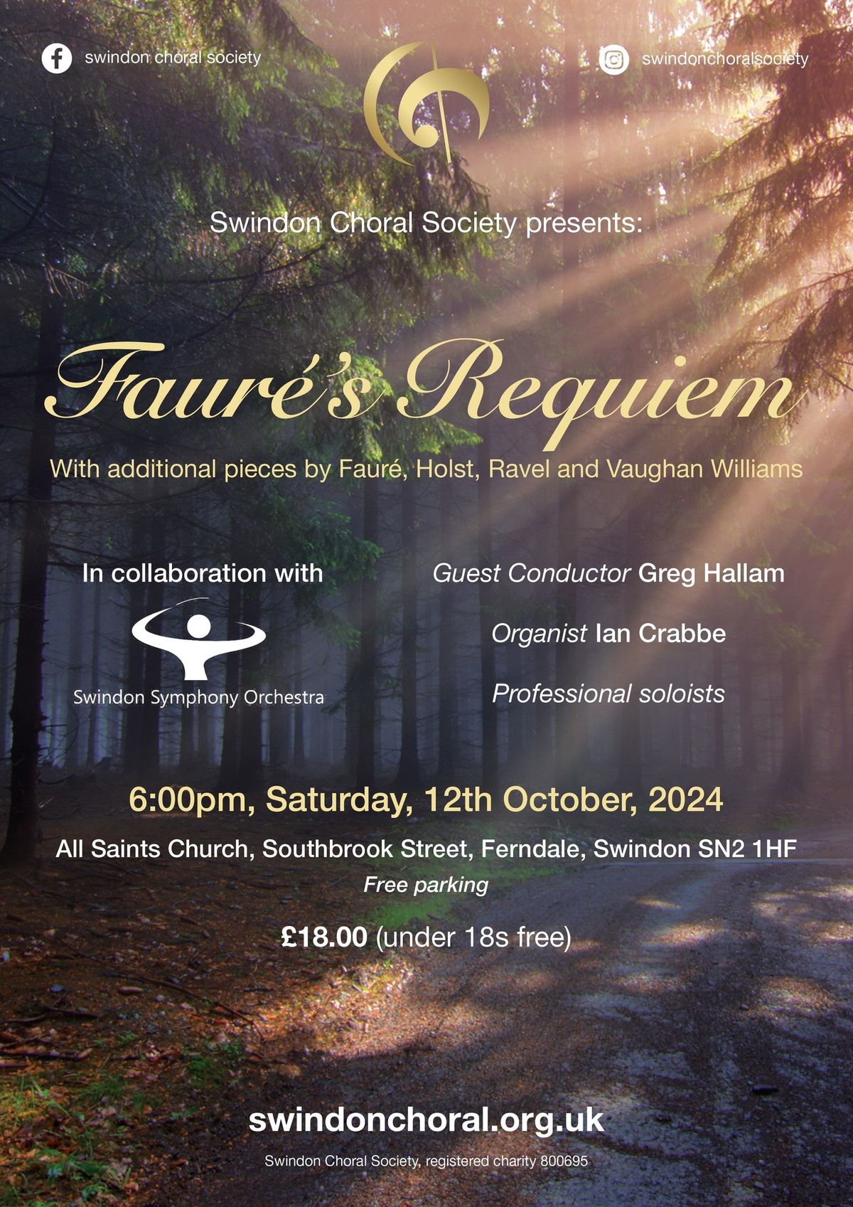 Faur\u00e9\u2019s Requiem and other pieces