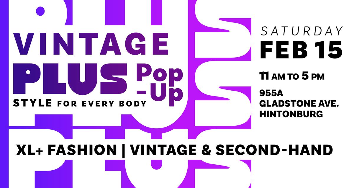 Vintage PLUS Pop-Up at Next Door Ottawa