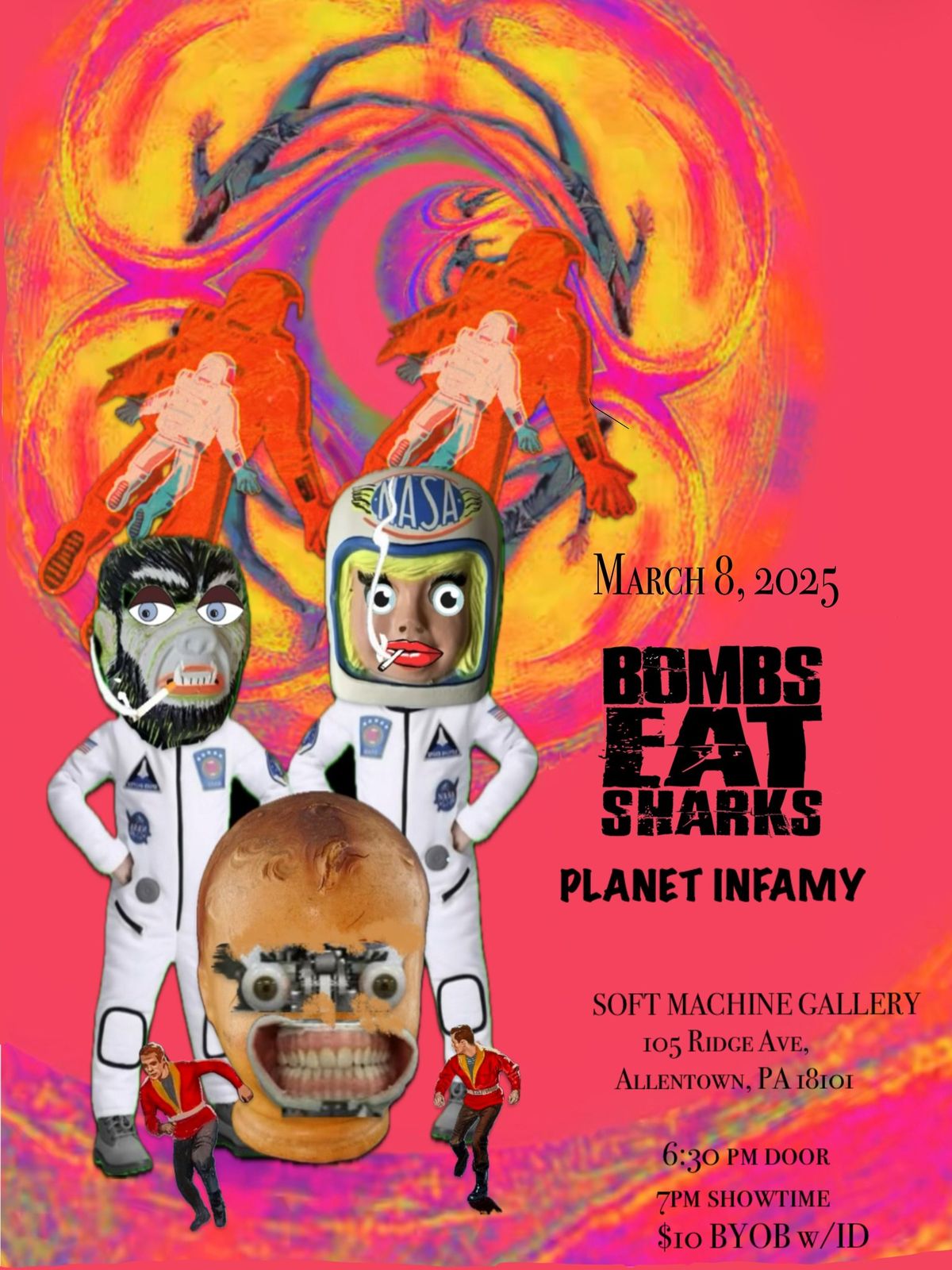 Planet Infamy + Bombs Eats Shark