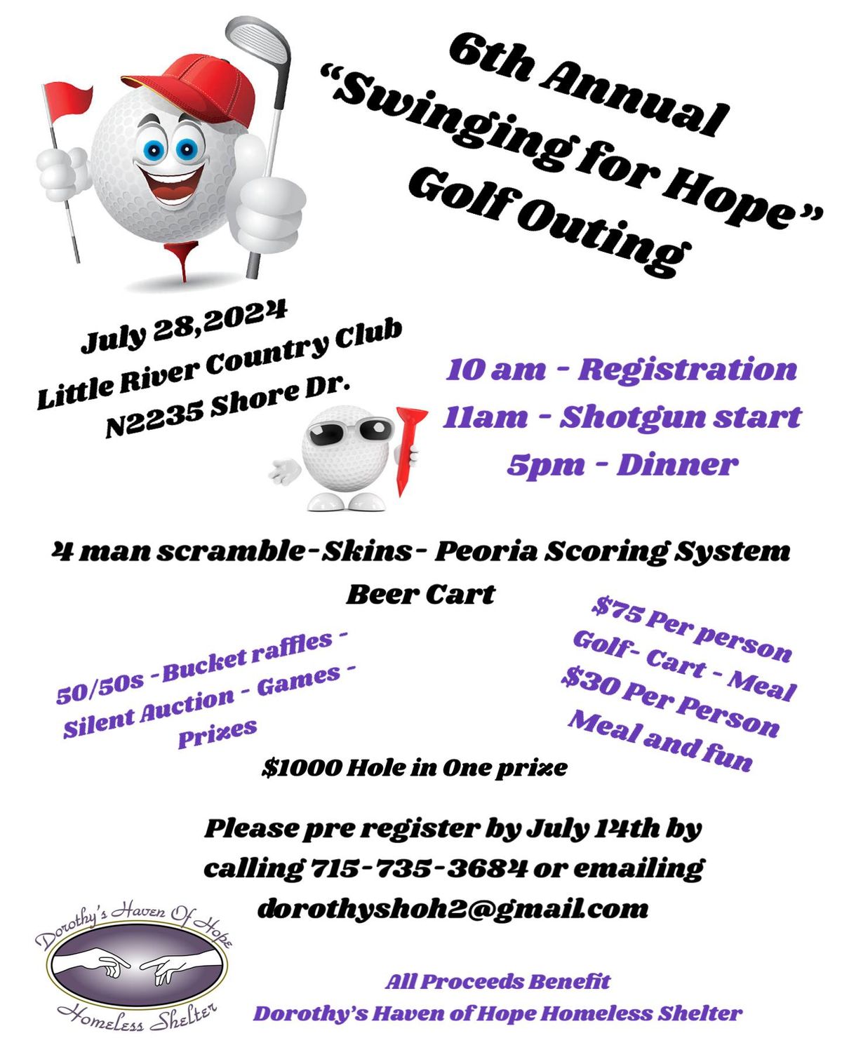 Dorothy's Haven of Hope Golf Outing