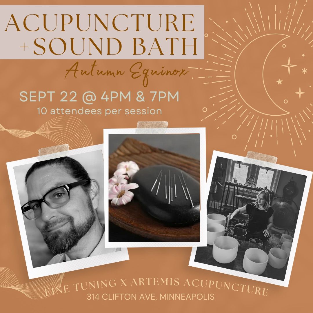 Acupuncture Sound Bath 