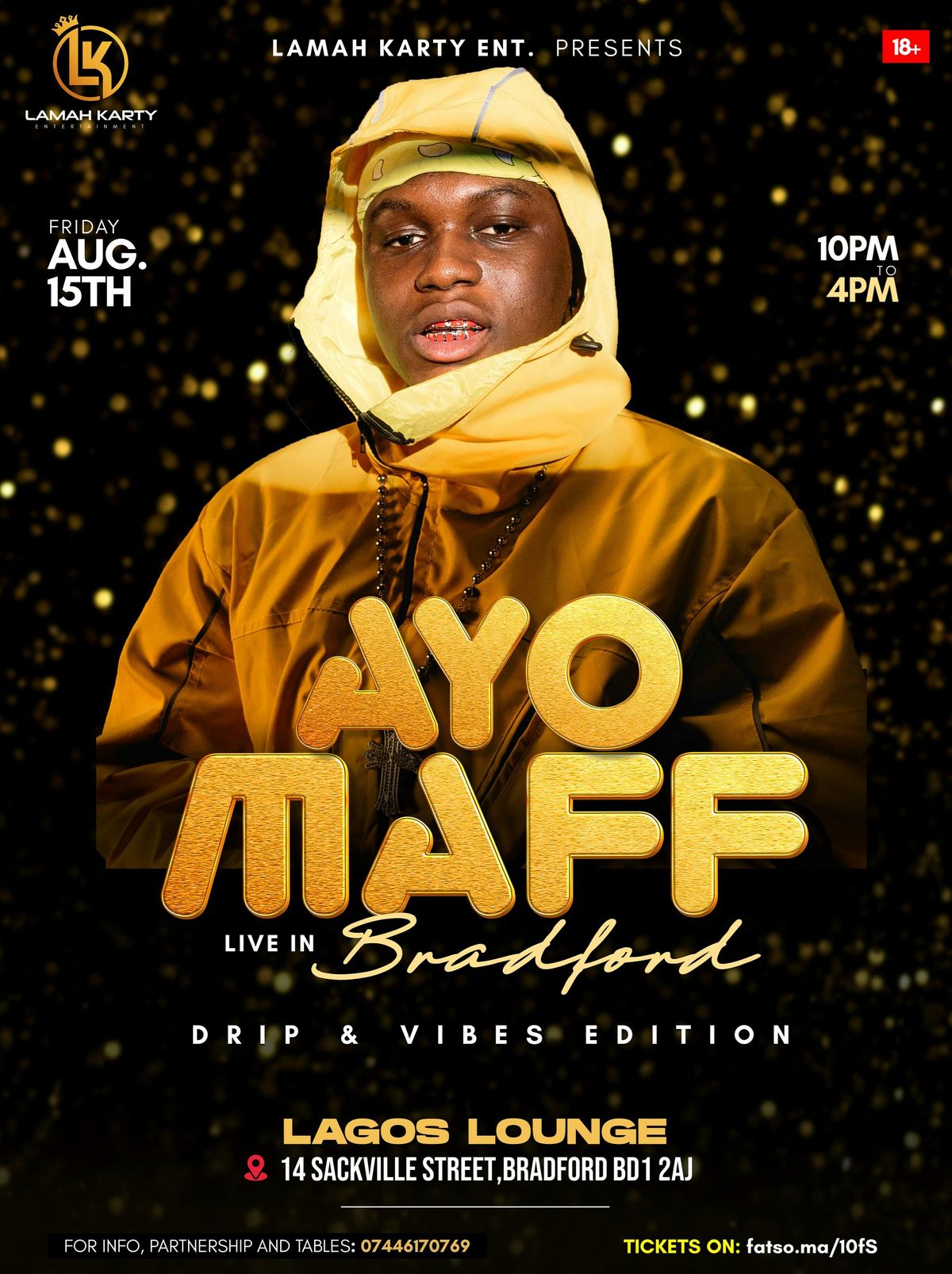 AYO MAFF LIVE IN BRADFORD