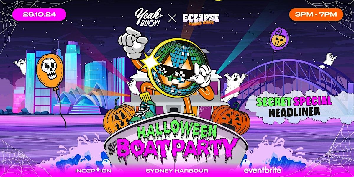 Yeah Buoy x Eclipse Mobile Disco PRES.-Sunset Boat Party (Secret Headliner)