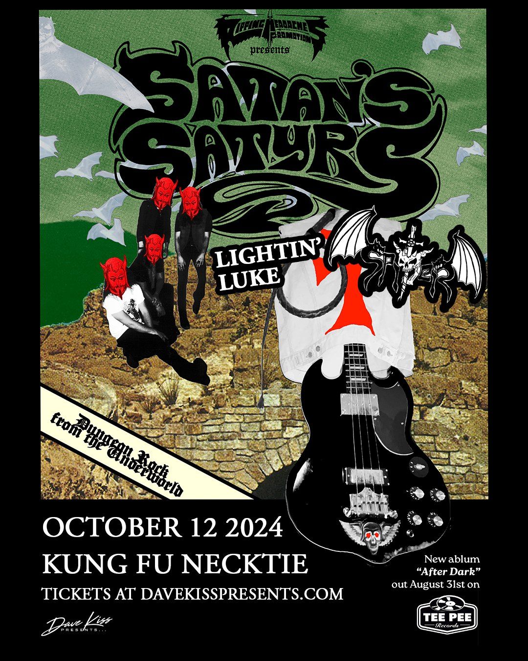 Satan's Satyrs ~ Spiter  ~ Lightnin' Luke at Kung Fu Necktie