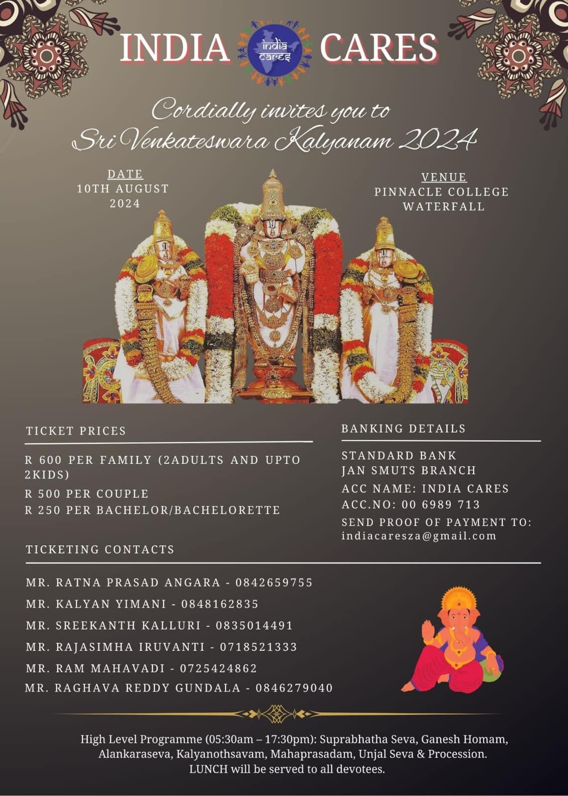 Sri Venkateswara Kalyanam 2024