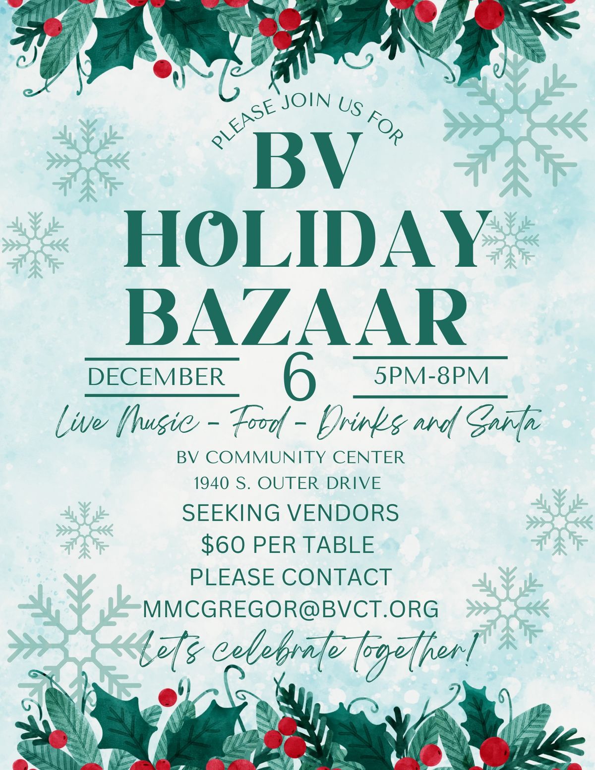 Buena Vista Holiday Bazaar