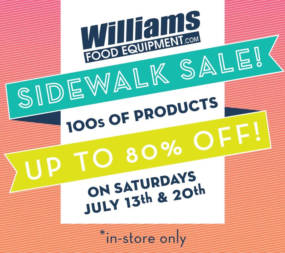 Annual Sidewalk Sale