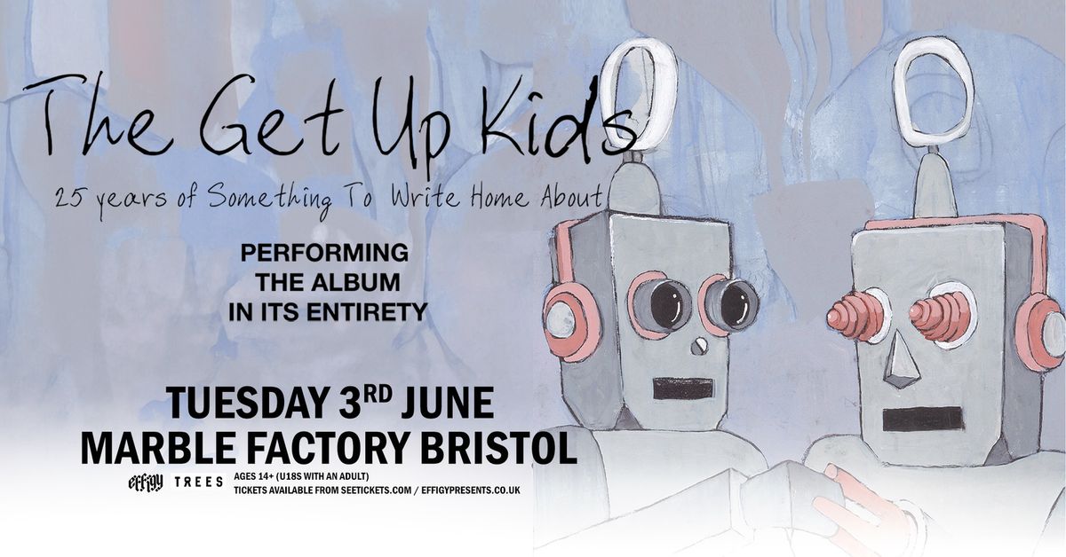 The Get Up Kids - 25th Anniversary of 'Something To Write Home About' at Marble Factory, Bristol