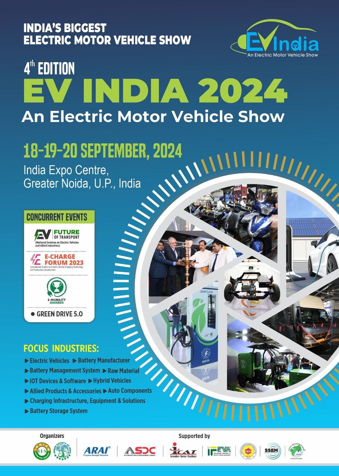 EV India 2024 An Electric  Motor Vehicle Show