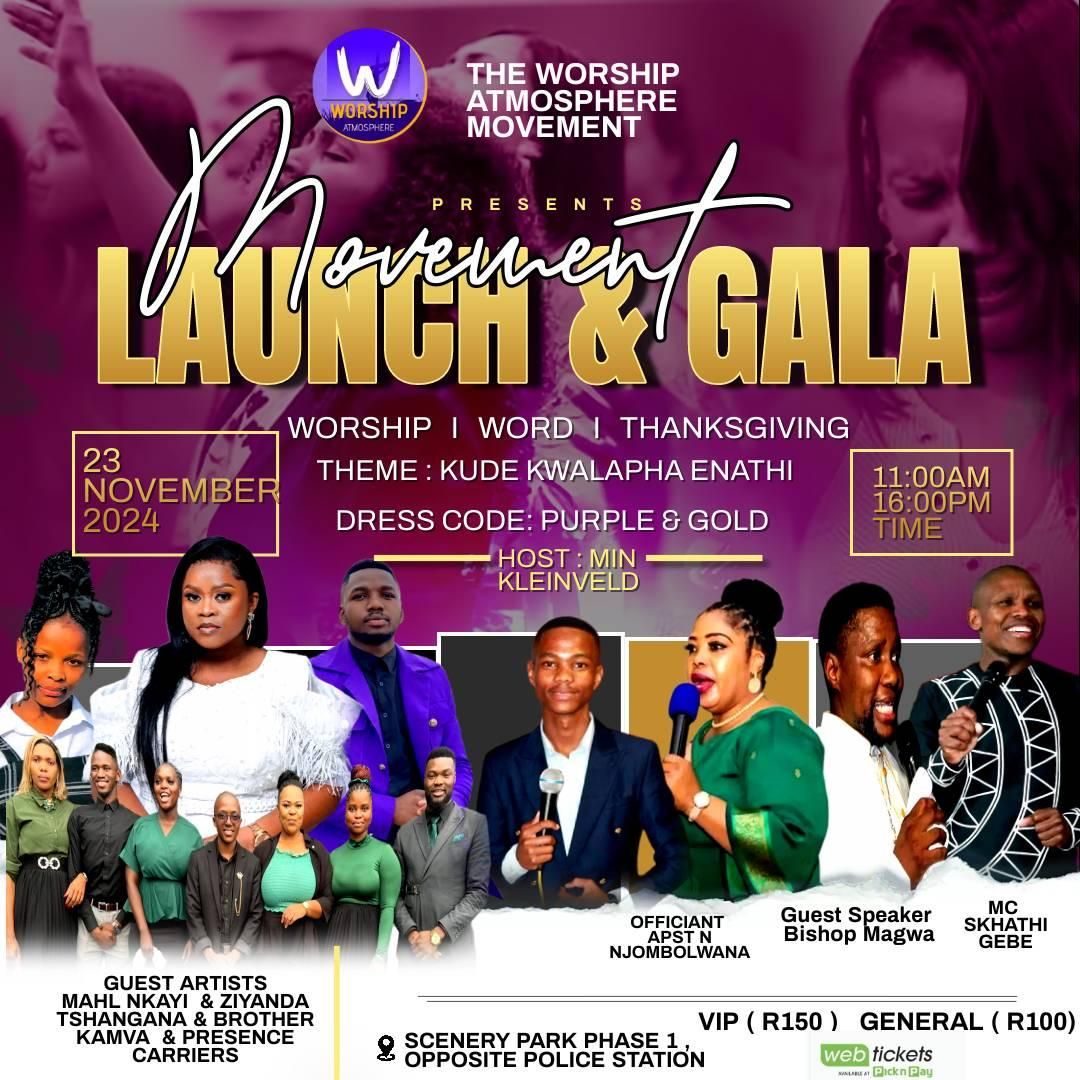 MOVEMENT LAUNCH & GALA DINNER