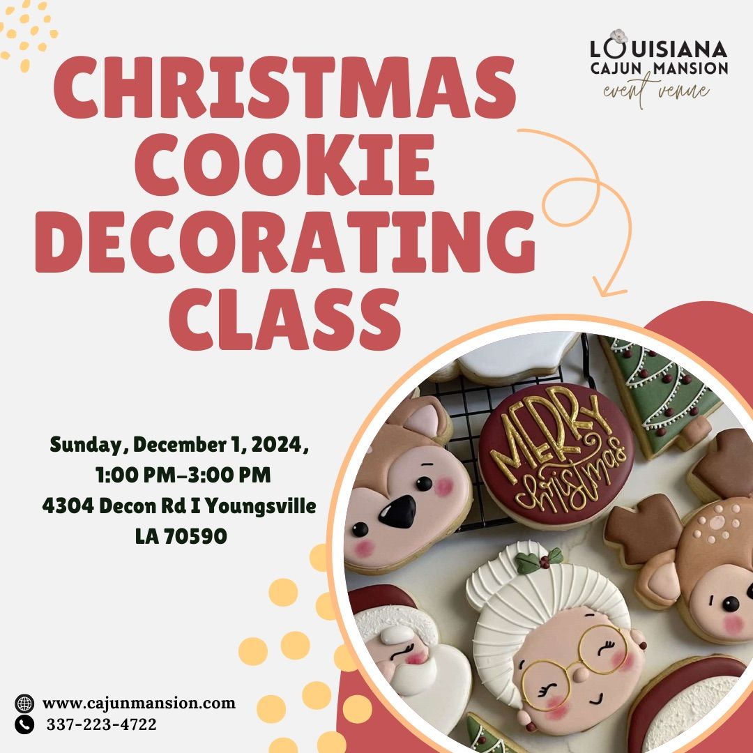 Christmas Cookie Decorating Class