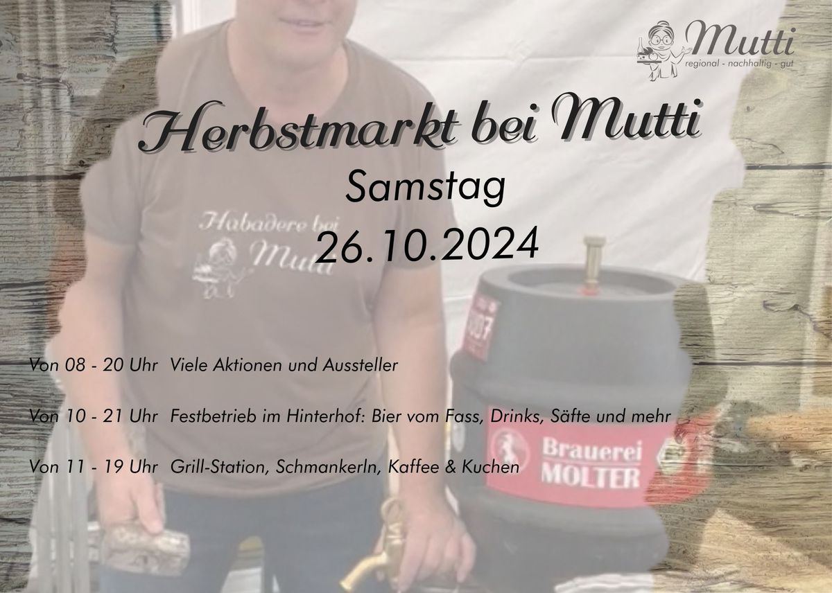 Herbstmarkt bei Mutti