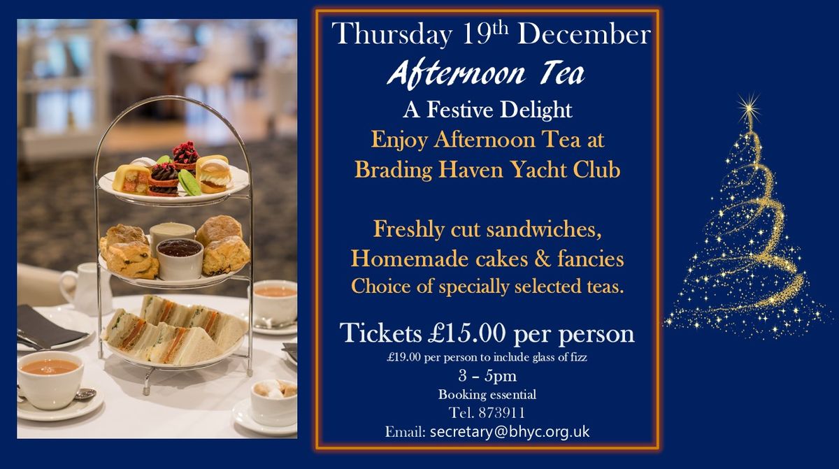 BHYC Festive Afternoon Tea