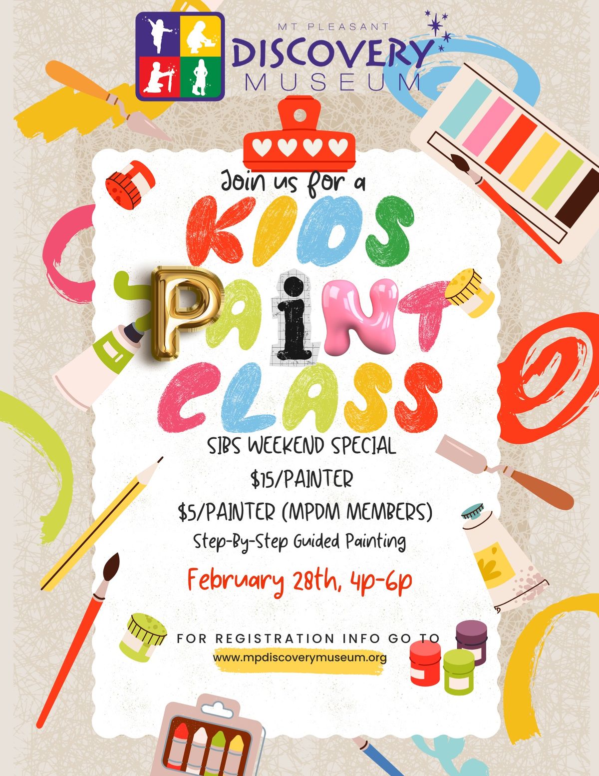 Kids Paint Class