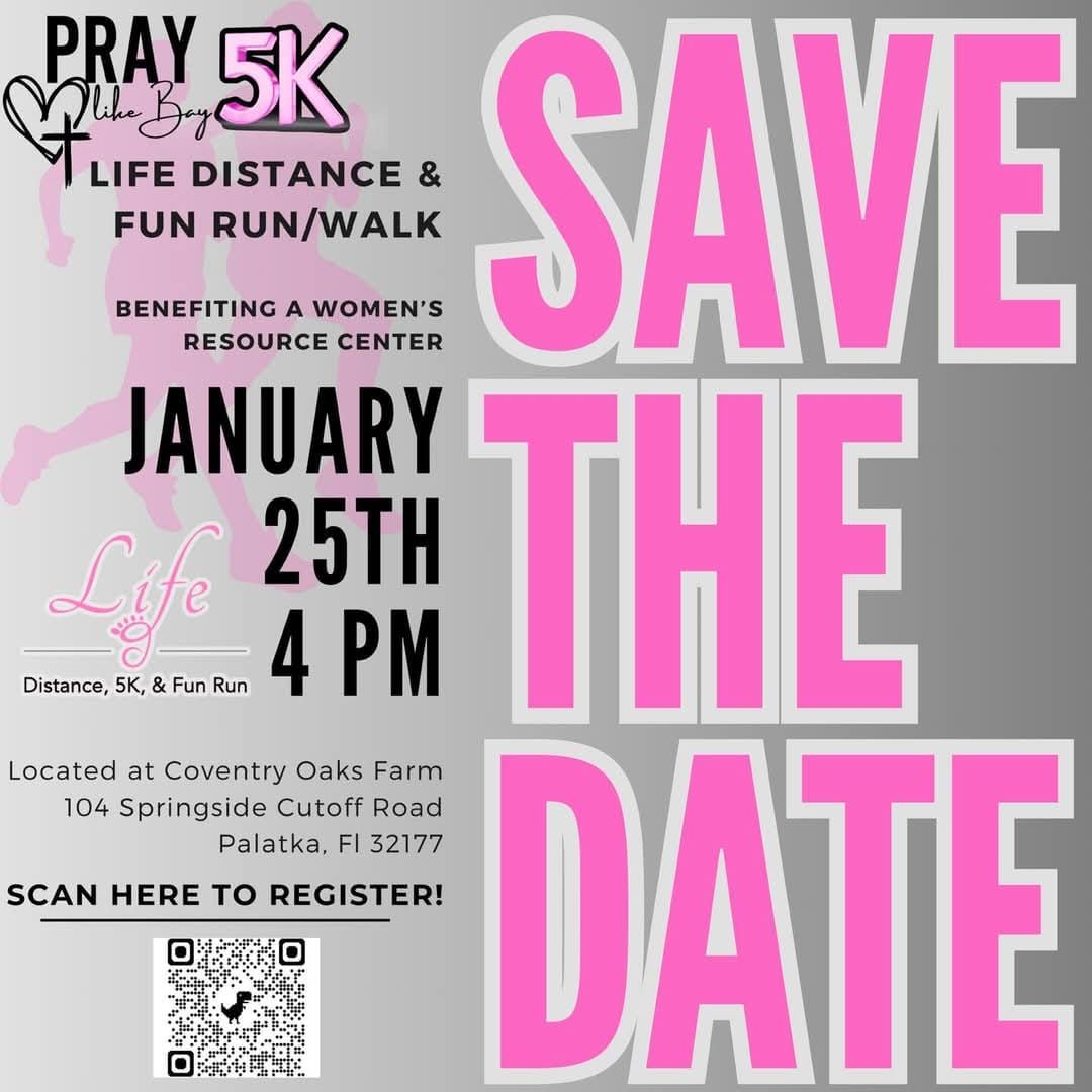 2025 Pray Like Bay 5K, Fun Run\/Walk, and Distance Run