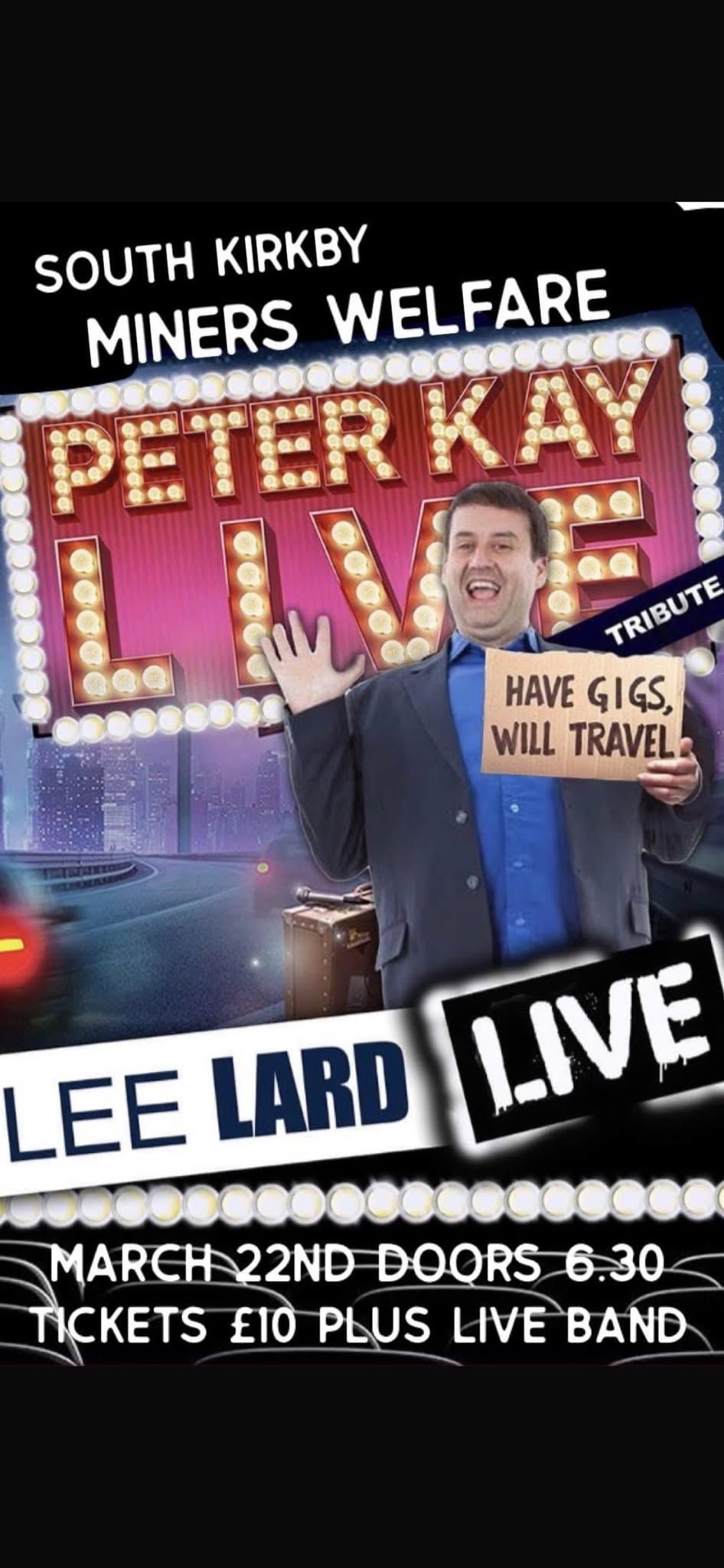 Lee Lard as Peter Kay