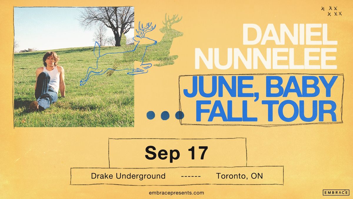 Daniel Nunnelee @ Drake Underground | September 17th