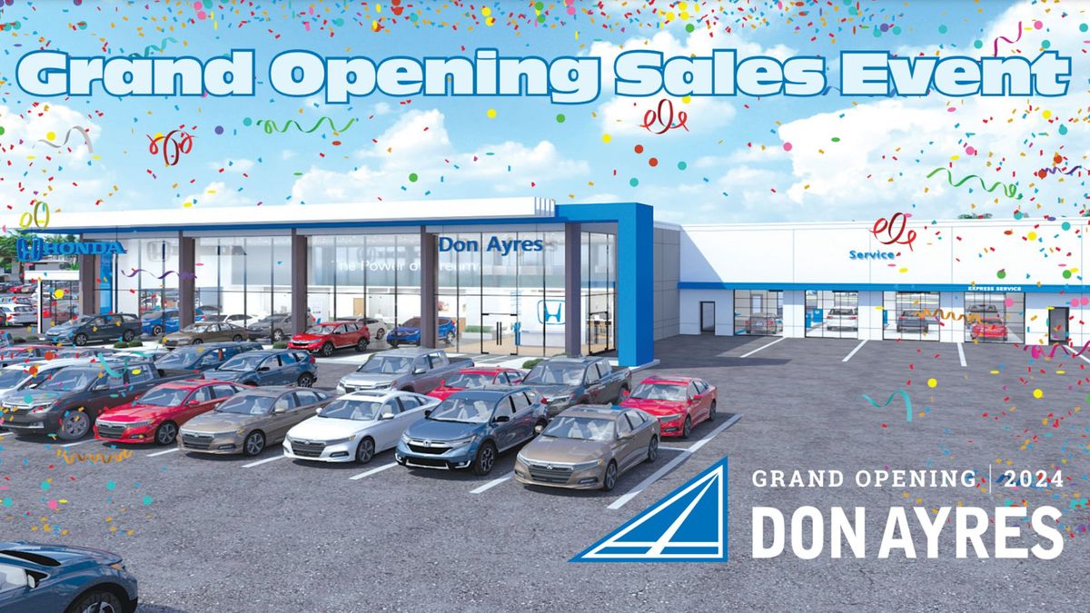 Grand Opening Sales Event