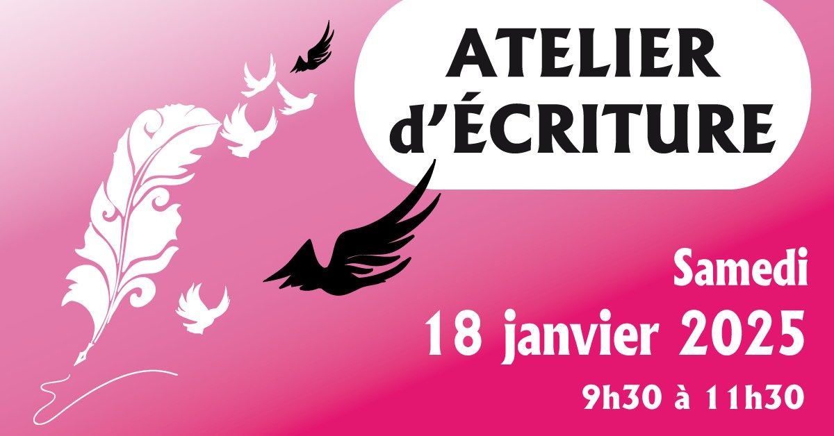 Atelier d'\u00e9criture