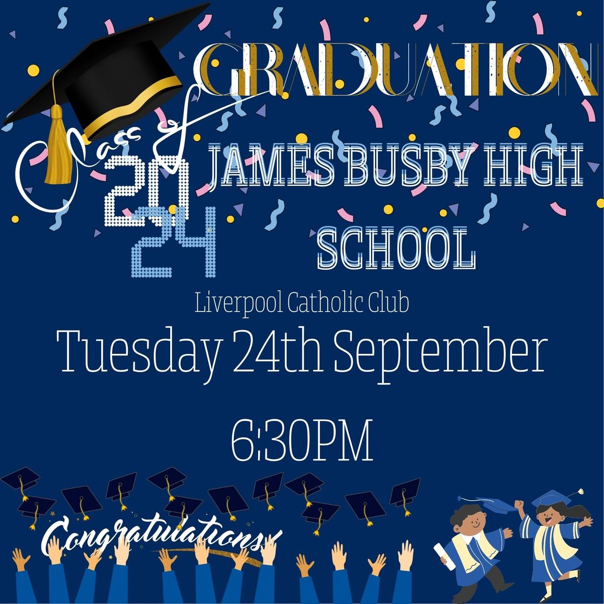 JBHS Year 12 Graduation