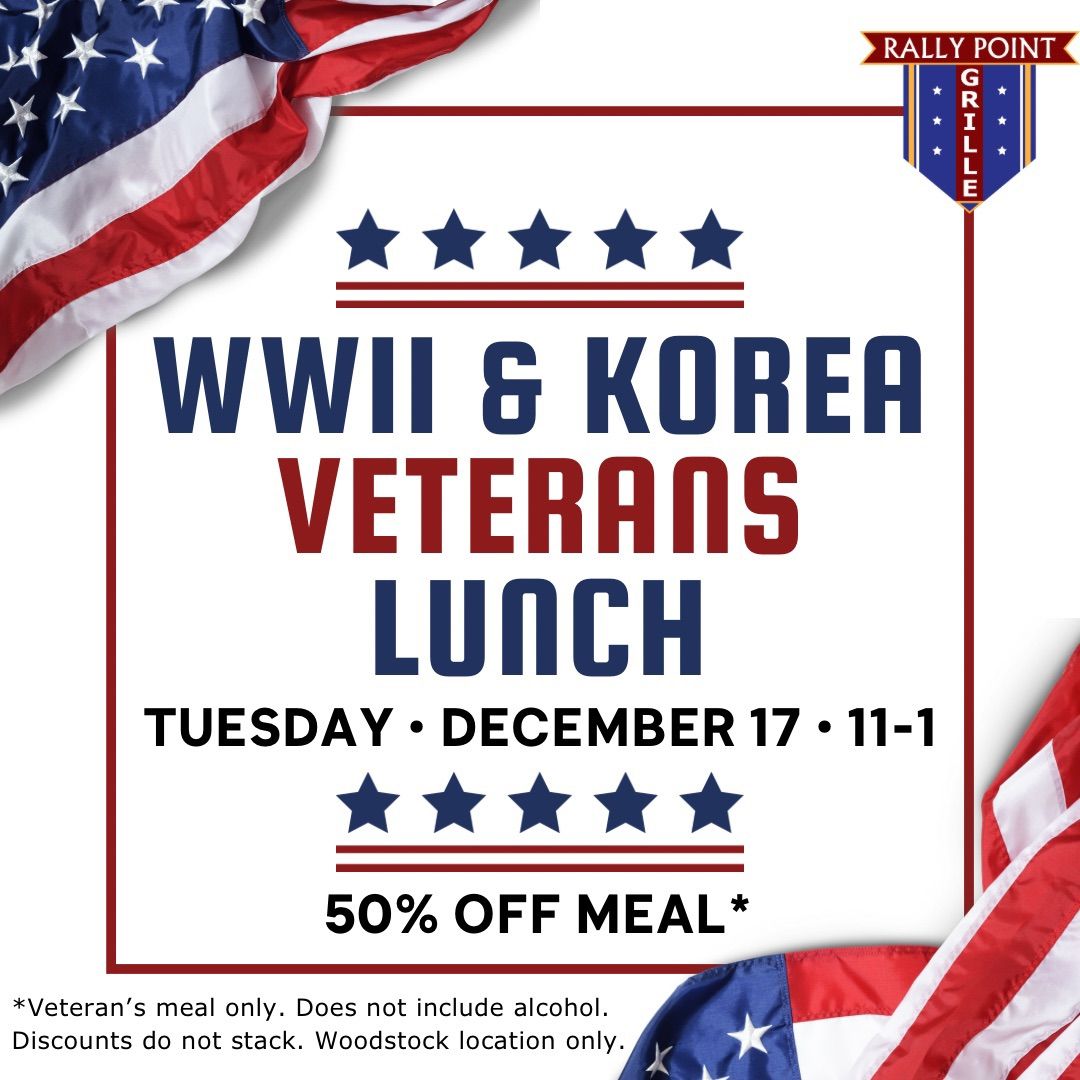 WWII & Korean War Veterans Lunch