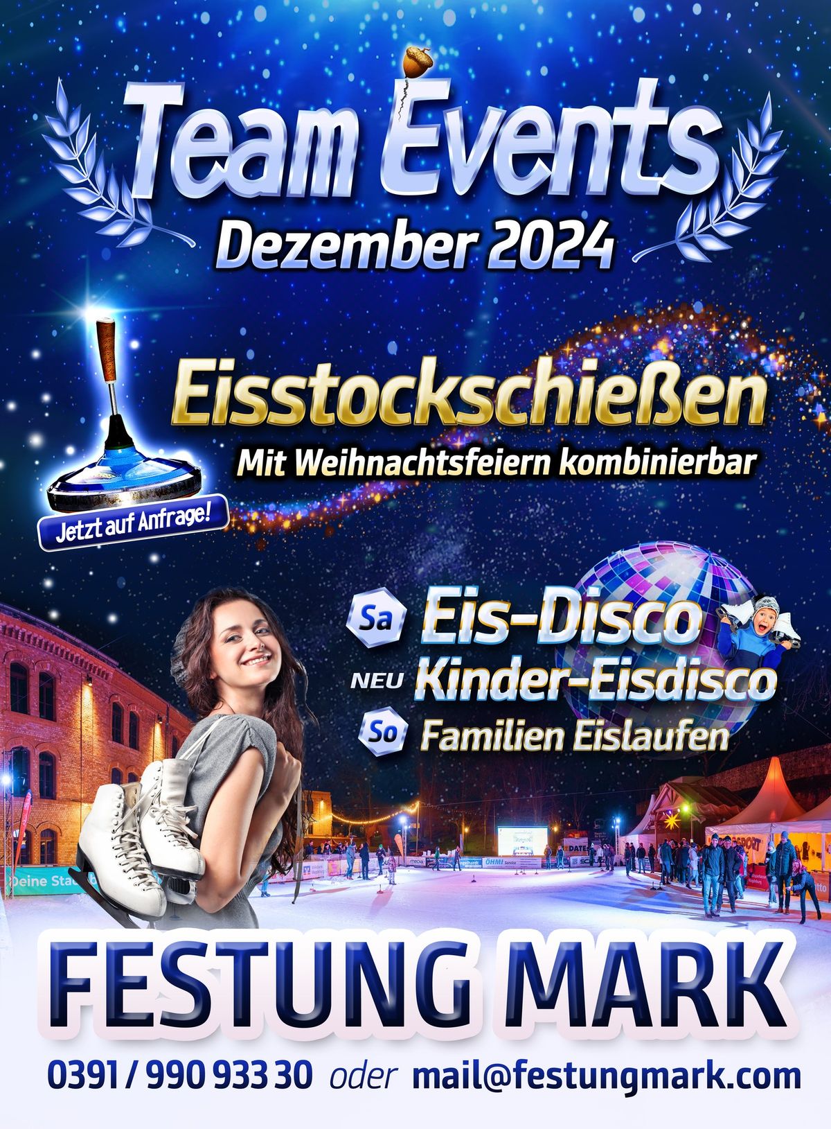 Eiststockschie\u00dfen ab Dezember 2024 \u2744\ufe0f Festung Mark Magdeburg