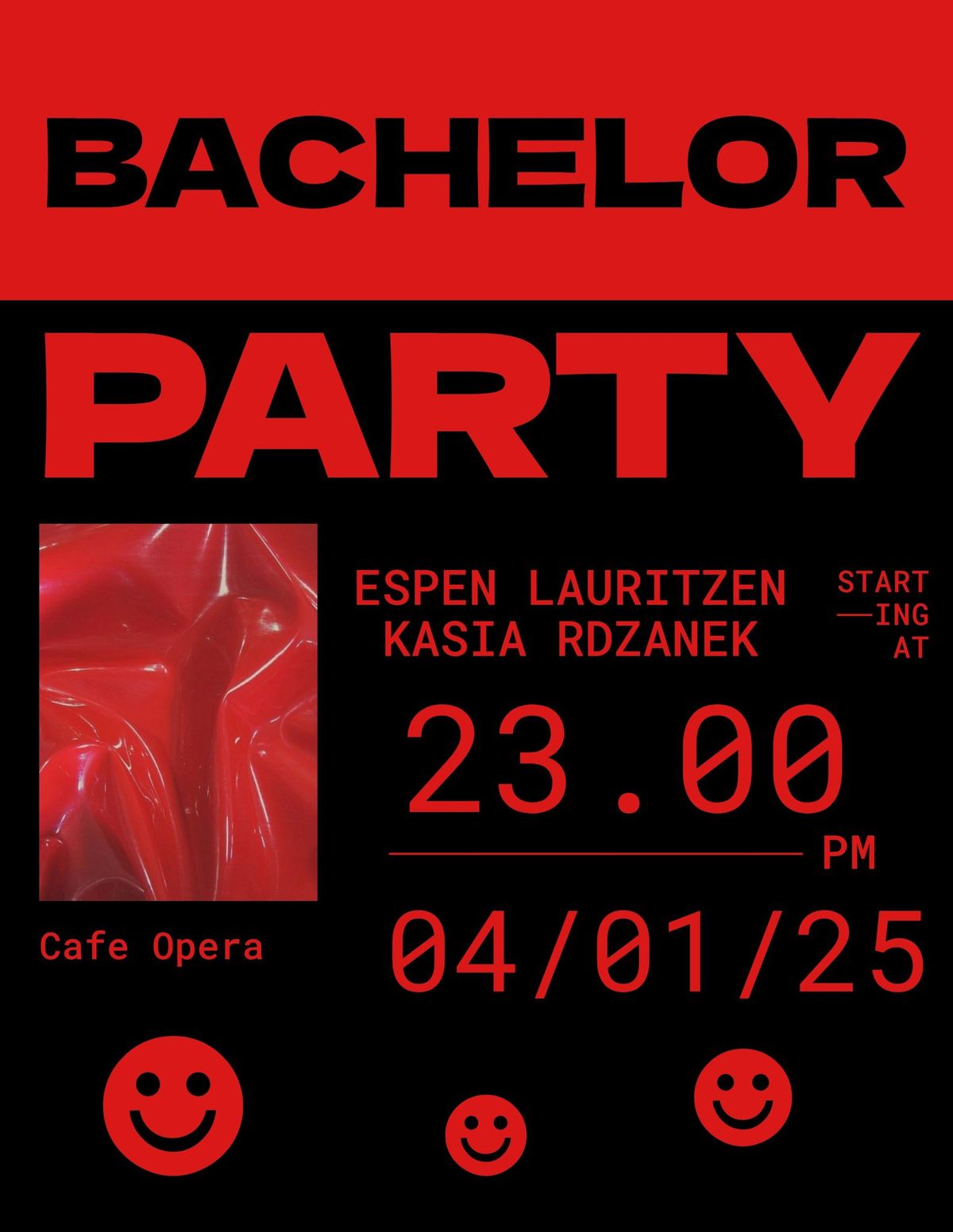 Bachelor Party at Cafe Opera 