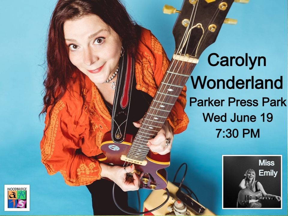 Carolyn Wonderland in Parker Press Park, Opening Act Miss Emily
